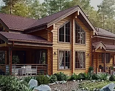 Дом из бруса