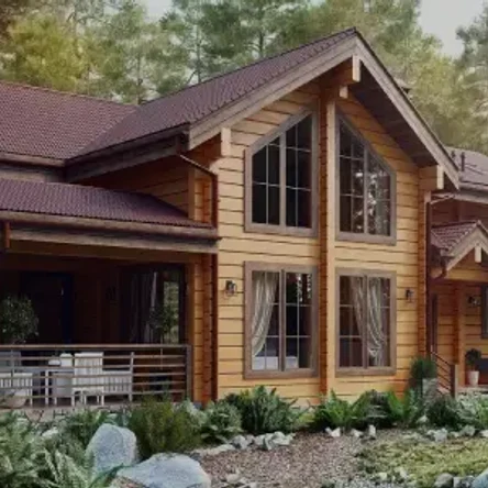 Дом из бруса